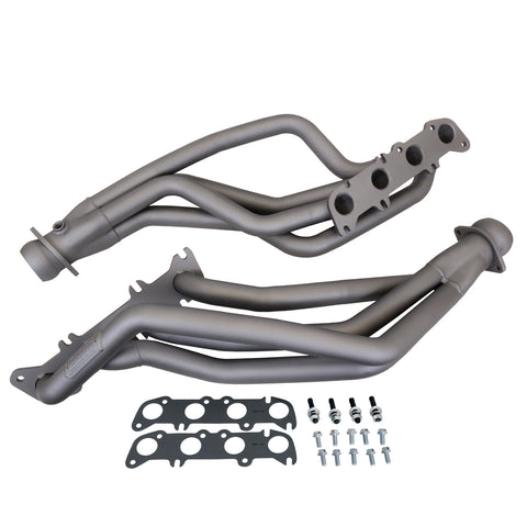 Ford Mustang Coyote Swap 1-3/4 Long Tube Exhaust Headers Titanium Ceramic 79-04 - Reconditioned - BBK Performance