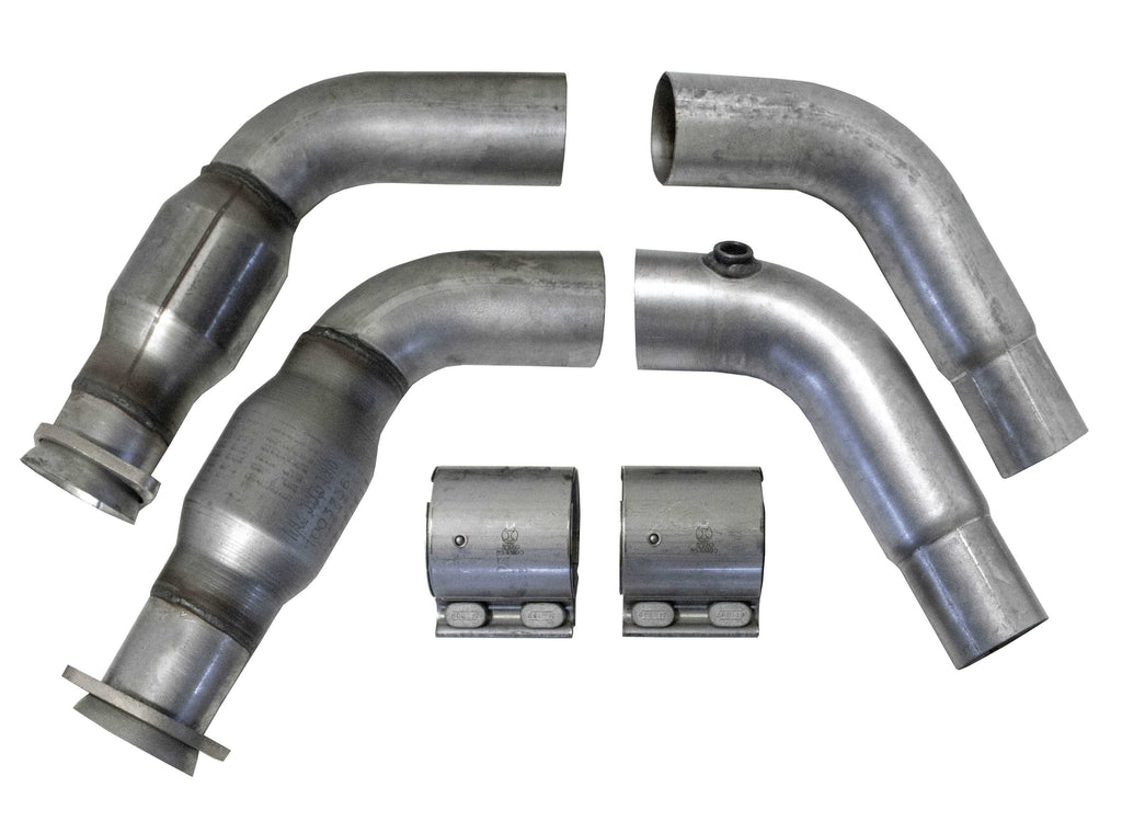 Dodge Challenger Charger 6.1 6.2 6.4 Short Mid Pipe With High Flow Cats 05-23 - BBK Performance