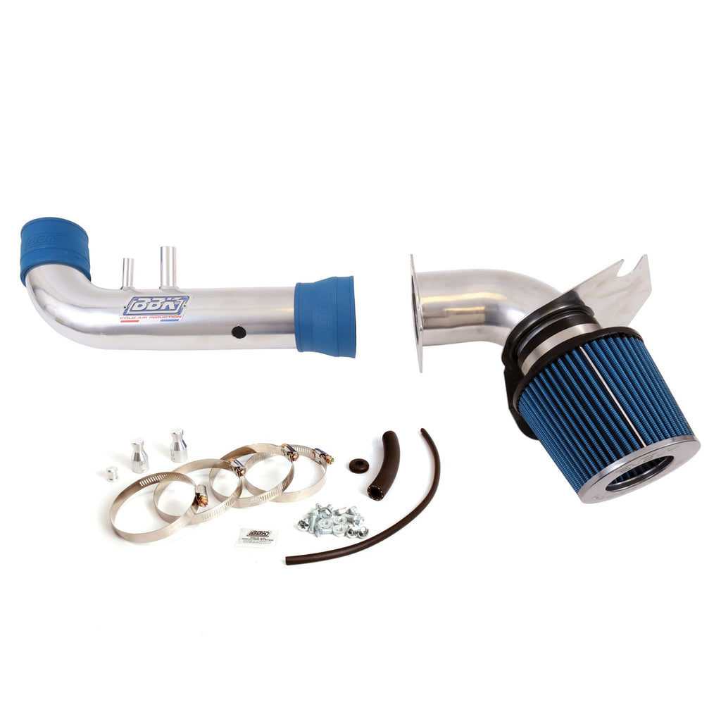 Ford Mustang GT Cold Air Intake Powder Coated Chrome Kit 96-04