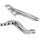 BBK Performance Ford F150 5.0 Coyote long tube exhaust headers in polished silver ceramic finish for 2011-2014 trucks.