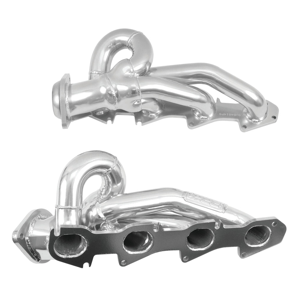 Dodge Ram 1500 Truck 5.7 Hemi 1-3/4 Shorty Exhaust Headers Polished Silver Ceramic 09-18