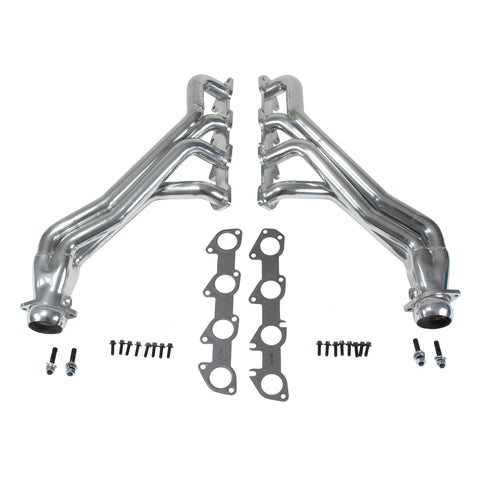 Dodge Challenger Charger Hemi 5.7 1 3/4 Long Tube Exhaust Headers Polished Silver Ceramic 09-23 - BBK Performance