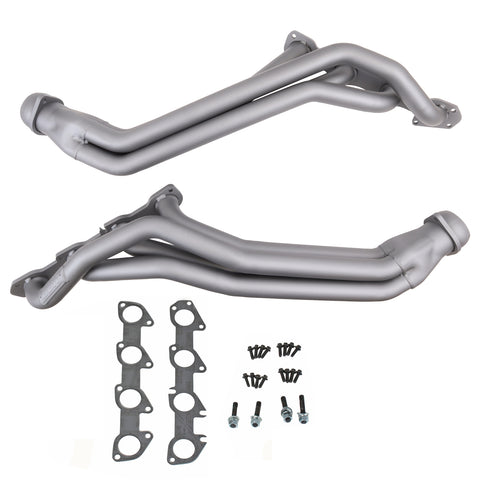 Dodge Challenger Charger Hemi 5.7 1 3/4 Long Tube Exhaust Headers Titanium Ceramic 09-23 - BBK Performance