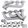 Chevrolet GM Truck 5.3 6.2 1-3/4 Shorty Exhaust Headers Titanium Ceramic 14-18 - BBK Performance