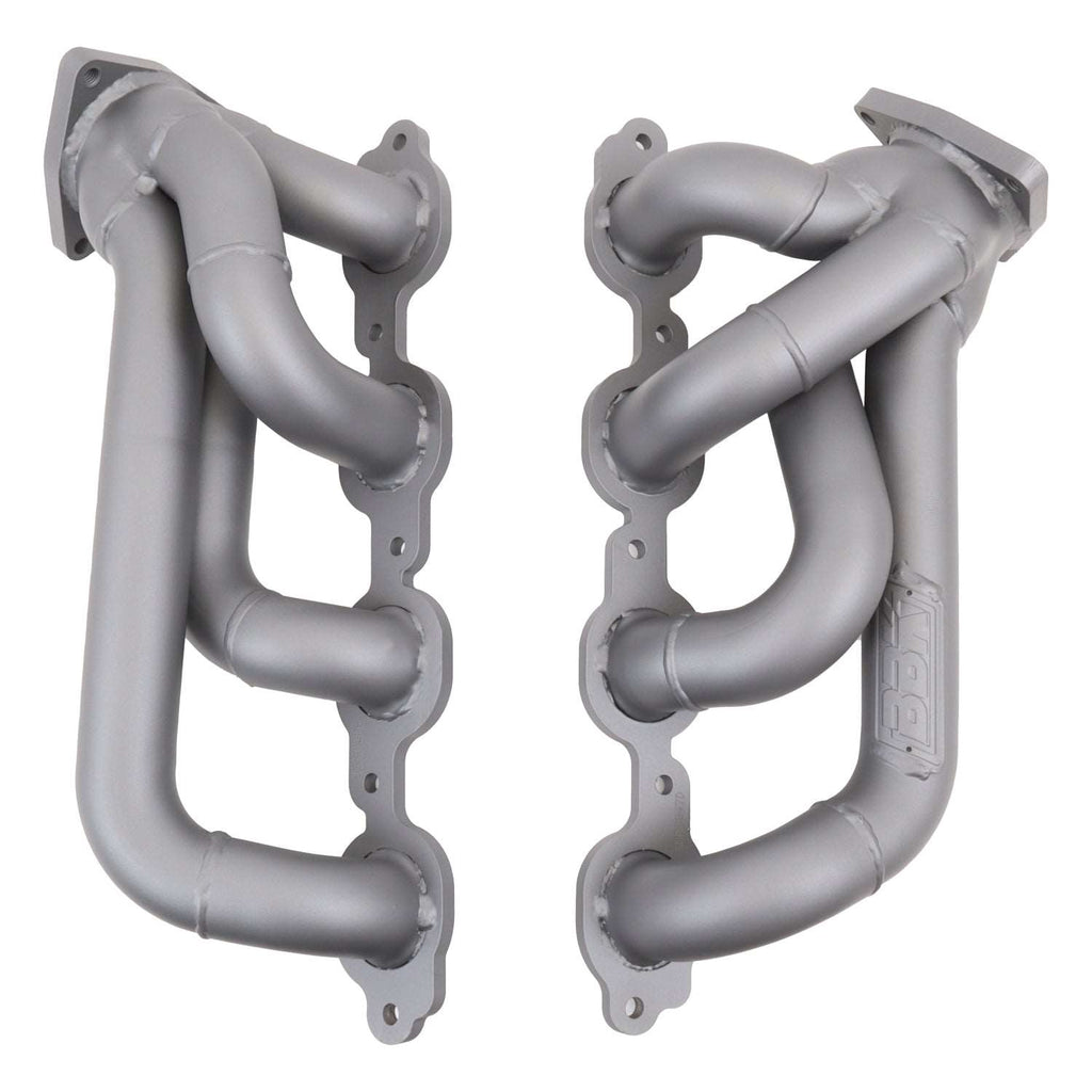 Chevrolet GM Truck 5.3 6.2 1-3/4 Shorty Exhaust Headers Titanium Ceramic 14-18 - Reconditioned - BBK Performance