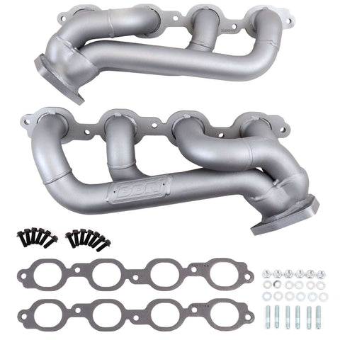 Chevrolet Full Size Truck 5.3/6.2L 1-3/4” Shorty Exhaust Headers – Titanium Ceramic 19-23 - BBK Performance