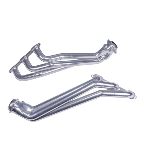 Dodge Challenger Charger 300 V6 3.5 1-5/8 Long Tube Exhaust Headers Polished Silver Ceramic Finish 06-10 - BBK Performance