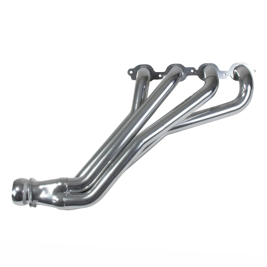 BBK 40440 2-3/4 Long Tube Headers Polished Ceramic and 40441 High Flow Converters for Chevrolet Camaro SS 6.2 LT1 - BBK Performance