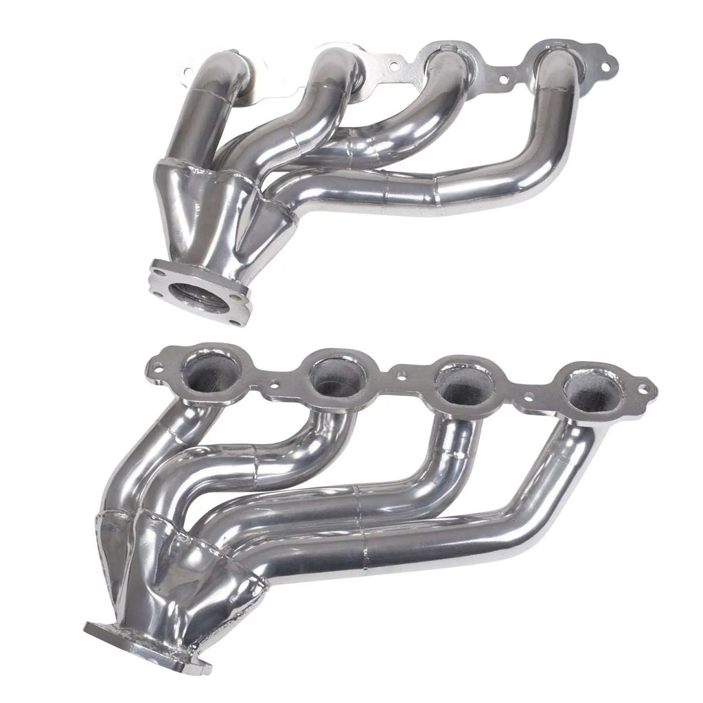 Chevrolet Camaro SS LT1 6.2 1-3/4 Shorty Exhaust Headers Polished Silver Ceramic 16-23 - BBK Performance
