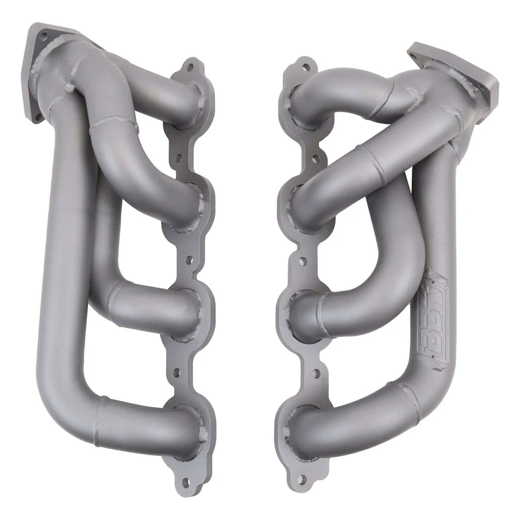Chevrolet GM Truck 5.3 6.2 1-3/4 Shorty Exhaust Headers Titanium Ceramic 14-18 - BBK Performance