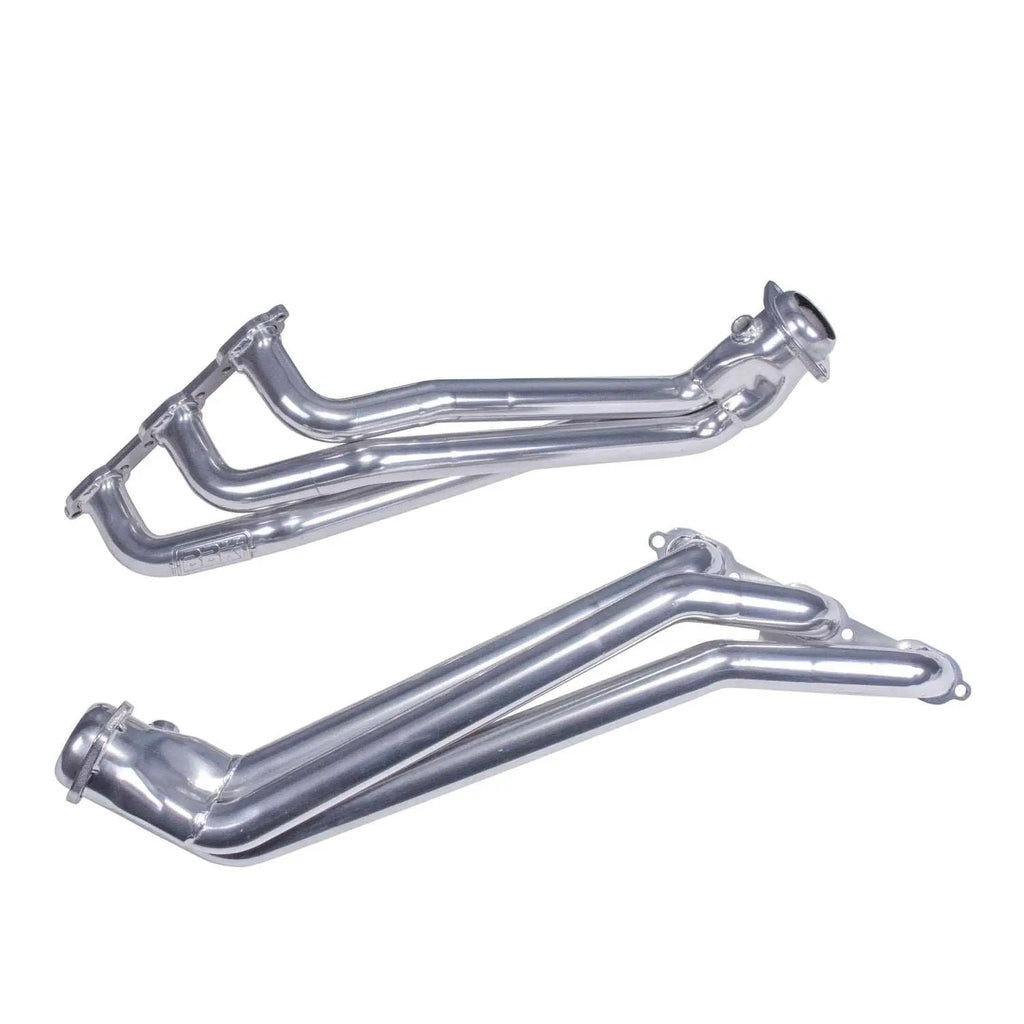 Dodge Challenger Charger 300 V6 3.5 1-5/8 Long Tube Exhaust Headers Polished Silver Ceramic Finish 06-10 - BBK Performance