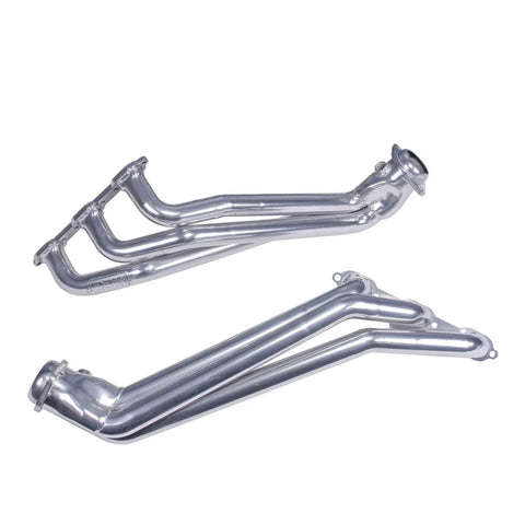 Dodge Challenger Charger 300 V6 3.5 1-5/8 Long Tube Exhaust Headers Polished Silver Ceramic Finish 06-10 - BBK Performance