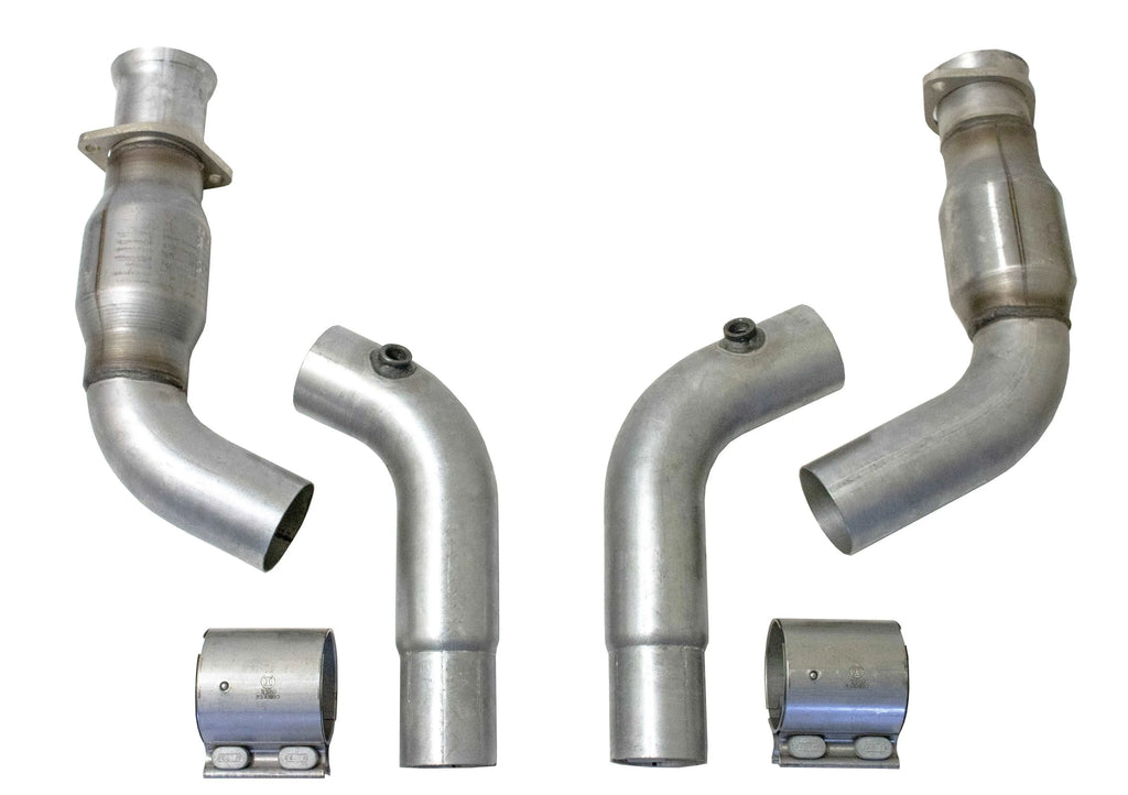 Dodge Challenger Charger 6.1 6.2 6.4 Short Mid Pipe With High Flow Cats 05-23 - BBK Performance
