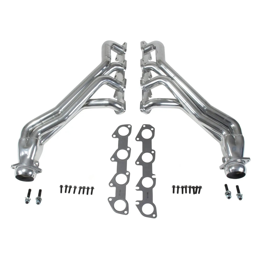Dodge Challenger Charger Hemi 5.7 1 3/4 Long Tube Exhaust Headers Polished Silver Ceramic 09-23 - BBK Performance