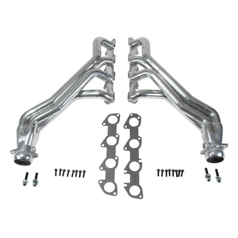 Dodge Challenger Charger Hemi 5.7 1 3/4 Long Tube Exhaust Headers Polished Silver Ceramic 09-23 - BBK Performance