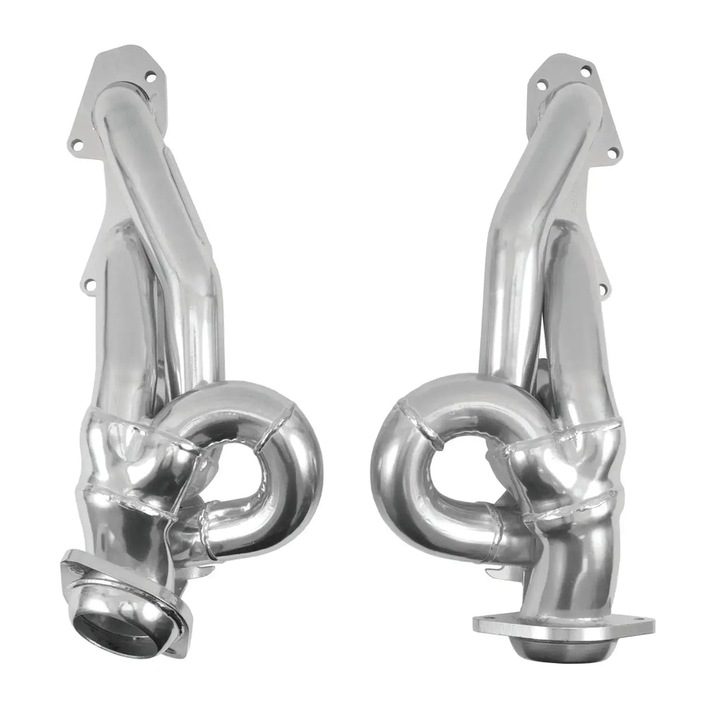 Dodge Ram 1500 Truck 5.7 Hemi 1-3/4 Shorty Exhaust Headers Polished Silver Ceramic 09-18 - Reconditioned - BBK Performance
