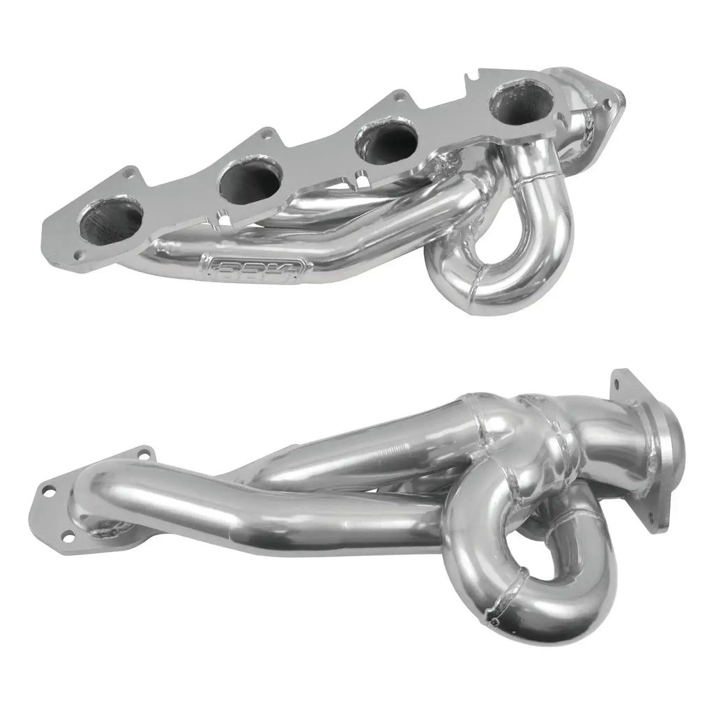 Dodge Ram 1500 Truck 5.7 Hemi 1-3/4 Shorty Exhaust Headers Polished Silver Ceramic 09-18 - Reconditioned - BBK Performance