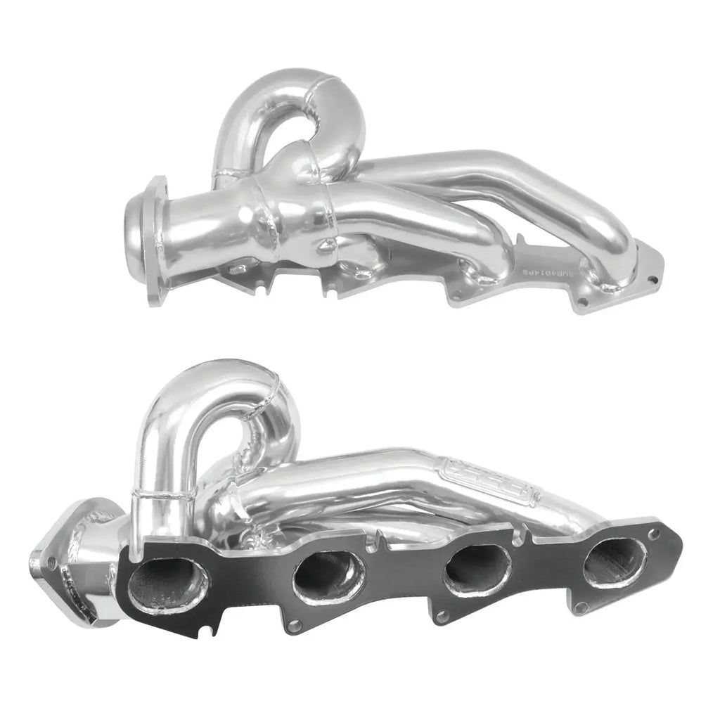 Dodge Ram 1500 Truck 5.7 Hemi 1-3/4 Shorty Exhaust Headers Polished Silver Ceramic 09-18 - Reconditioned - BBK Performance