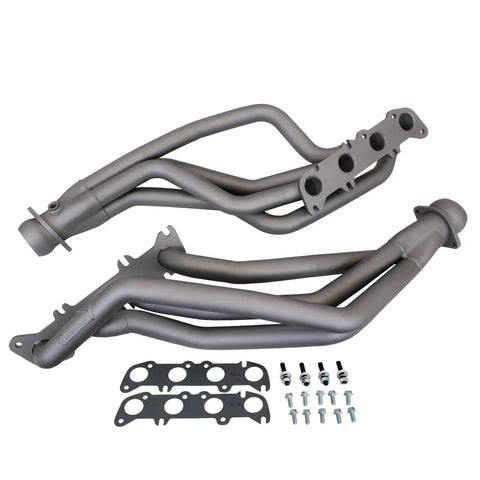Ford Mustang Coyote Swap 1-3/4 Long Tube Exhaust Headers Titanium Ceramic 79-04 - Reconditioned - BBK Performance