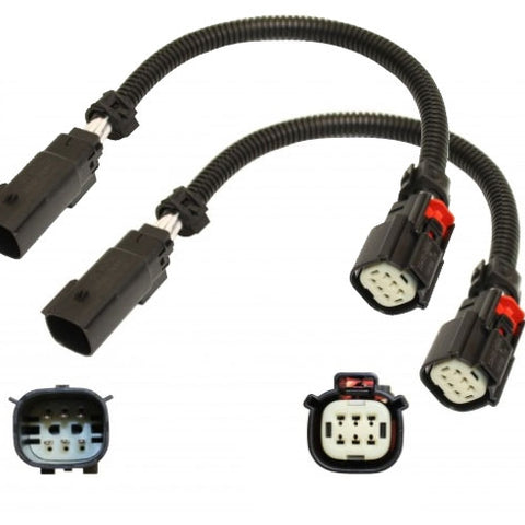 Ford Mustang GT V6 Front O2 Sensor Extensions 12 Inch 15-17 - BBK Performance