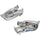 Ford Mustang V6 1-5/8 Shorty Exhaust Headers Polished Silver Ceramic 11-17 - BBK Performance