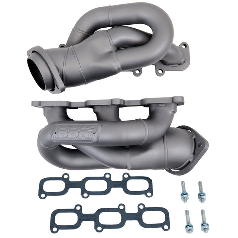 Ford Mustang V6 3.7 1-5/8 Shorty Exhaust Headers Titanium Ceramic 11-17 - BBK Performance