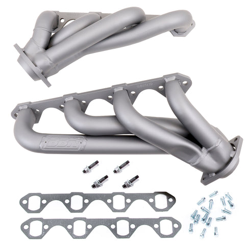 Ford Mustang 351 Swap 1-5/8 Shorty Exhaust Headers Titanium Ceramic 79-93 - BBK Performance