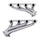 Ford Mustang 351 Swap 1-5/8 Shorty Exhaust Headers Titanium Ceramic 79-93 - BBK Performance