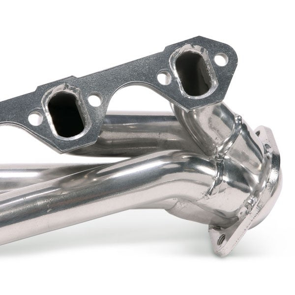 Ford Mustang 5.0L 1-5/8 Shorty Exhaust Headers Polished Silver Ceramic 86-93 - Reconditioned - BBK Performance