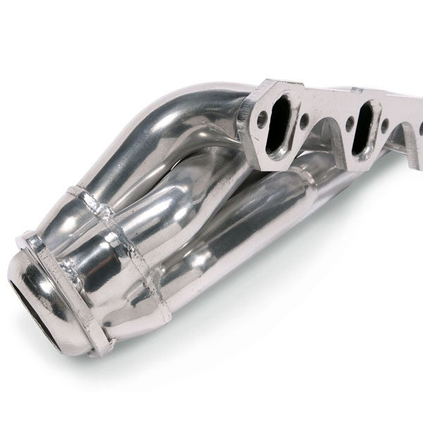 Ford Mustang 5.0L 1-5/8 Shorty Exhaust Headers Polished Silver Ceramic 86-93 - Reconditioned - BBK Performance
