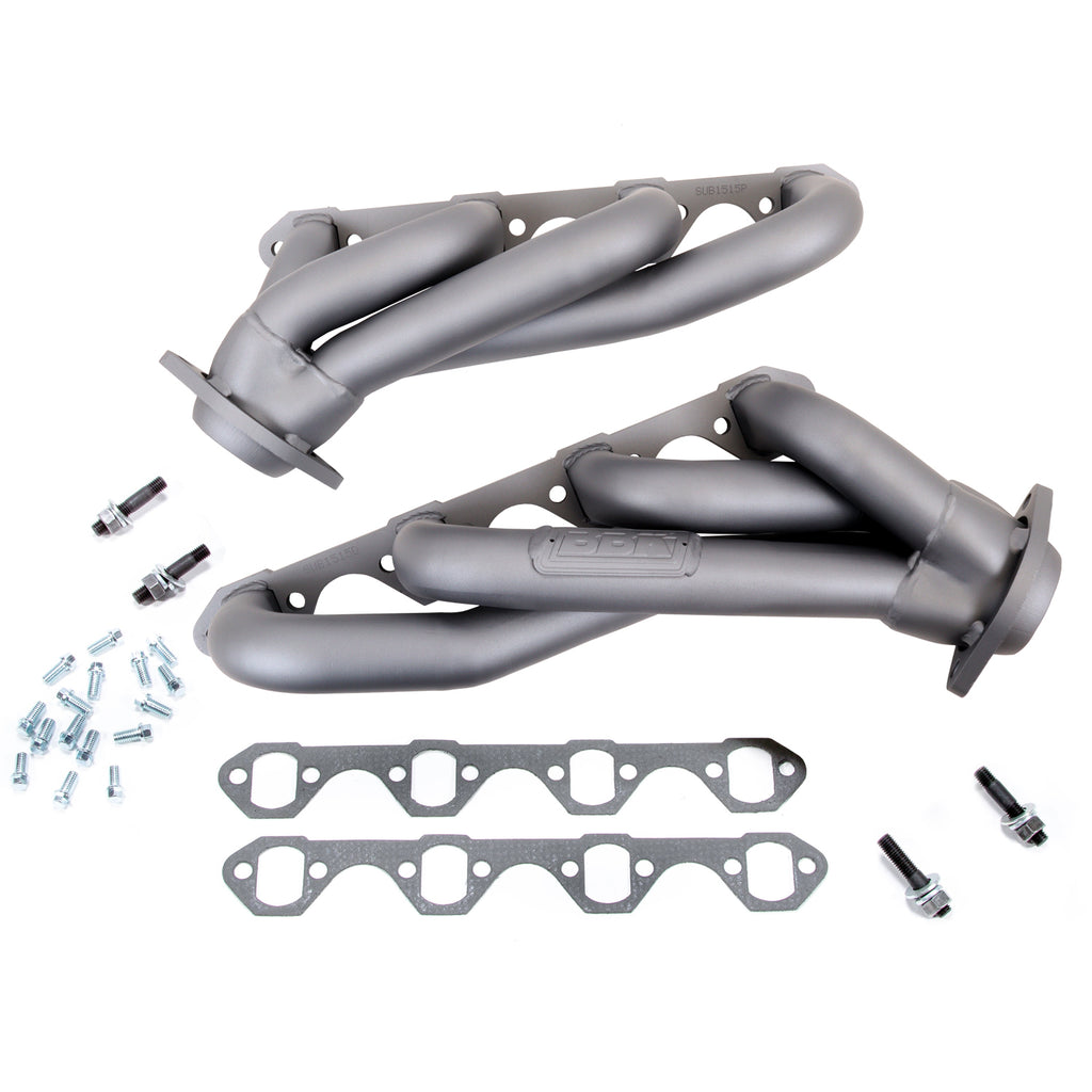Ford Mustang 5.0 1-5/8 Shorty Exhaust Headers Titanium Ceramic 86-93 - Reconditioned - BBK Performance