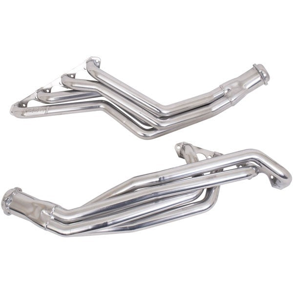 Ford Mustang 5.0L 1-5/8 Long Tube Exhaust Headers Polished Silver Ceramic 79-93 - Reconditioned - BBK Performance