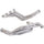 Ford Mustang 5.0L 1-5/8 Long Tube Exhaust Headers Polished Silver Ceramic 79-93 - BBK Performance