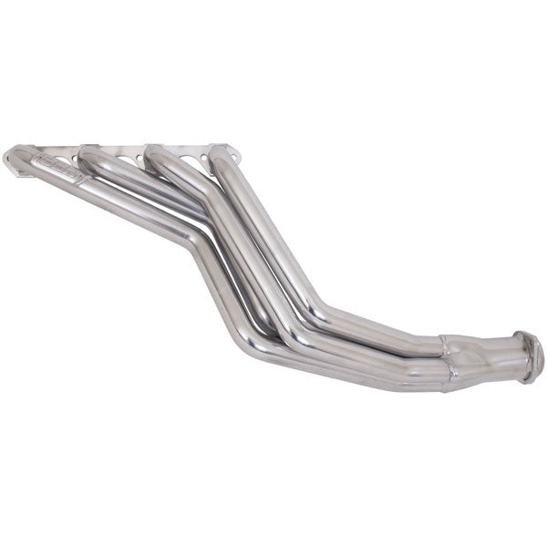 Ford Mustang 5.0L 1-5/8 Long Tube Exhaust Headers Polished Silver Ceramic 79-93 - BBK Performance