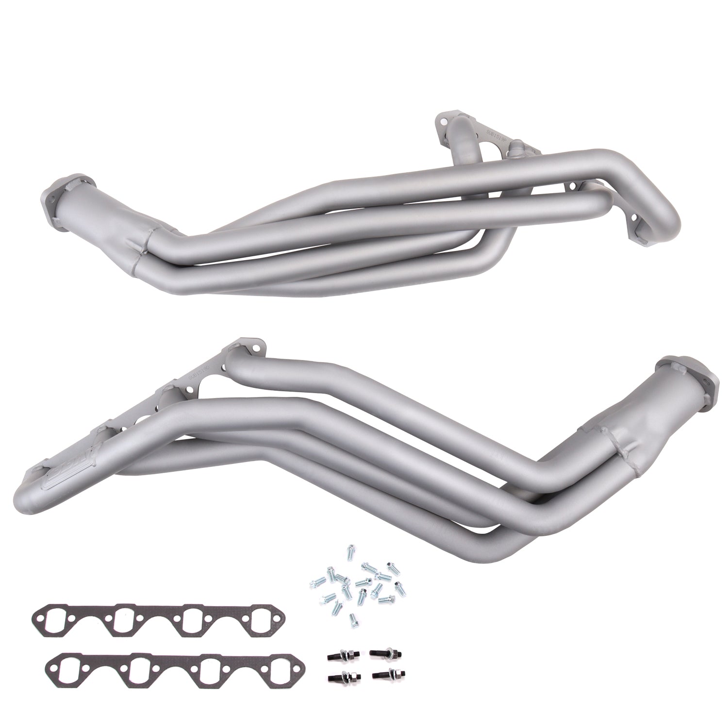 Ford Mustang GT 5.0 1-5/8 Long Tube Exhaust Headers Titanium