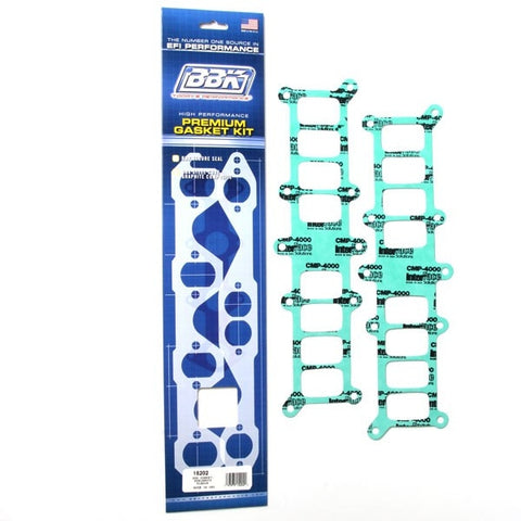Ford SBF Edelbrock Performer Intake Manifold Upper To Lower Plenum Gasket Kit - BBK Performance