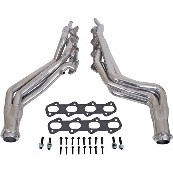 Ford Mustang Cobra 1-5/8 Long Tube Exhaust Headers Polished Silver Ceramic 96-98 - Reconditioned - BBK Performance