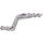 Ford Mustang Cobra 1-5/8 Long Tube Exhaust Headers Polished Silver Ceramic 96-98 - Reconditioned - BBK Performance