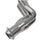 Ford Mustang Cobra Mach 1 1-5/8 Long Tube Exhaust Headers Polished Silver Ceramic 99-04 - BBK Performance