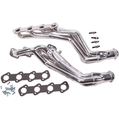Ford Mustang GT 1-5/8 Long Tube Exhaust Headers Polished Silver Ceramic 96-04 - BBK Performance