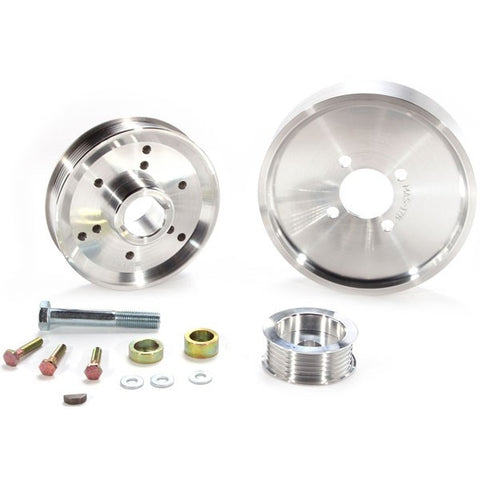 Ford Mustang GT Cobra Billet Aluminum Underdrive Pulleys 01-04 - BBK Performance