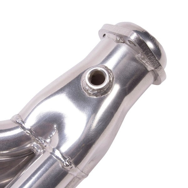 Ford Mustang 5.0L 1-3/4 Long Tube Exhaust Headers Polished Silver Ceramic 79-93 - BBK Performance