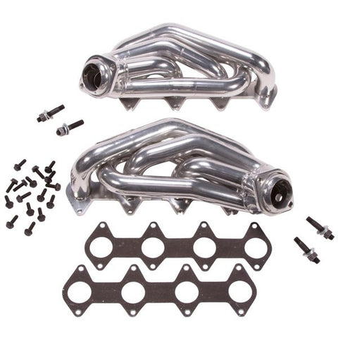 Ford Mustang GT 1-5/8 Shorty Exhaust Headers Polished Silver Ceramic 05-10 - Reconditioned - BBK Performance