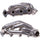 Ford Mustang GT 1-5/8 Shorty Exhaust Headers Polished Silver Ceramic 05-10 - Reconditioned - BBK Performance