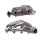 Ford Mustang GT 1-5/8 Shorty Exhaust Headers Polished Silver Ceramic 05-10 - BBK Performance