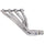 Chevrolet GM Full Size Truck 4.8 5.3 6.0 1-3/4 Long Tube Exhaust Headers Polished Silver Ceramic 99-02 - BBK Performance