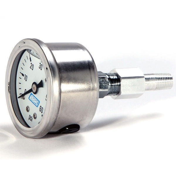 Ford Mustang Liquid Filled Fuel Pressure Gauge With Adapter
