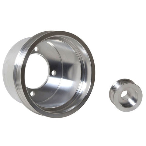 Ford Mustang V6 3.8 Billet Aluminum Underdrive Pulley Kit 94-98 - BBK Performance