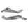 Ford Mustang GT 1-3/4 Long Tube Exhaust Headers Polished Silver Ceramic 11-23 - BBK Performance