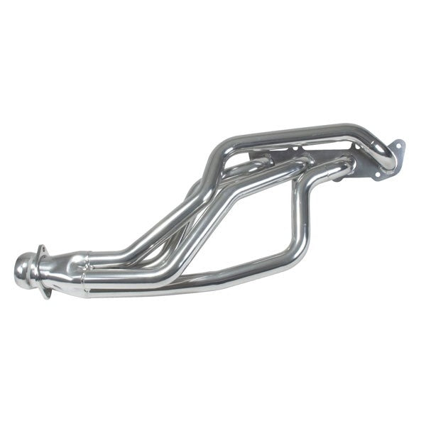 Ford Mustang Coyote Swap 1-3/4 Long Tube Exhaust Headers Polished Silver Ceramic 86-04 - BBK Performance